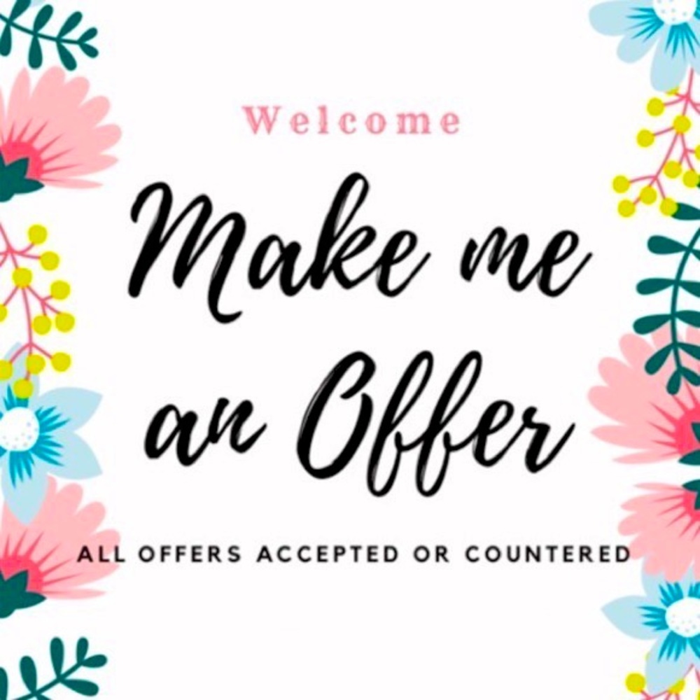 Like an item? Make me an offer! 💕